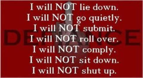 I will not shut up
