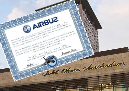 Okura: cancel de reservering van Airbus
