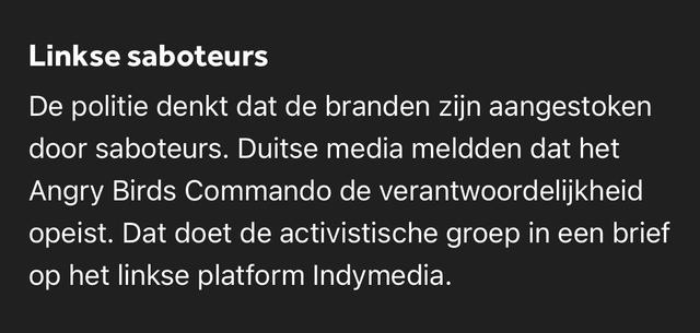 Screenshot NOS.nl met de citaat dat ook in deze post staat