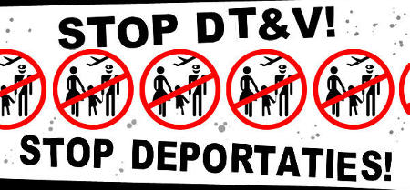 Stop deportaties! Stop DT&V!