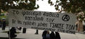 Antifascist banner Greece